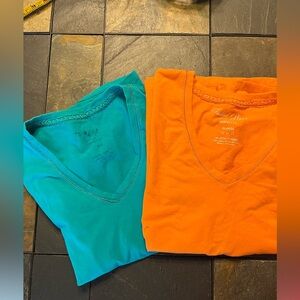 Faded Glory 2 pack stretch tees